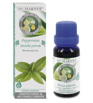 Óleo Essencial De Hortelã-Pimenta 15 Ml Marnys