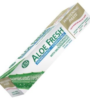 Pasta Dentífrica Aloe Fresh Branqueadora Homeopatica 100 Ml ESI