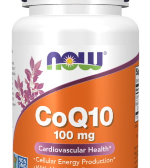 CoQ10 (100 Mg) Com Bagas De Espinheiro Alvar 30 Cápsulas Vegetais Now