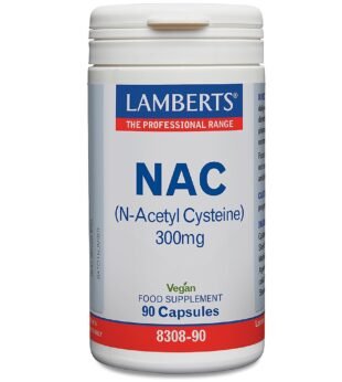 Nac (N_Acetil Cisteina) 300 Mg. 90 Cápsulas Lamberts