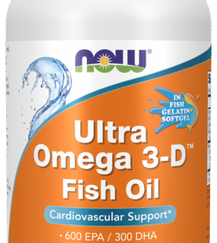 Ultra Omega 3-D (600 Epa / 300 Dha) 180 Fish Softgels Now