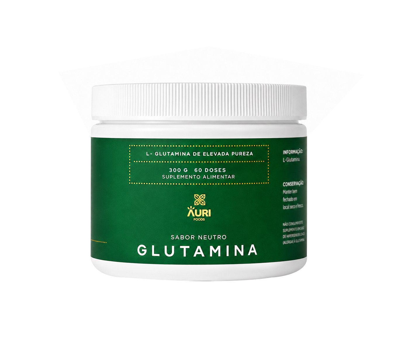 Glutamina 300 G Auri Foods - Image 2