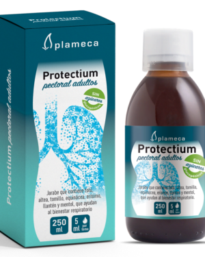 A fórmula Protectium Pectoral combina os minerais Cobre e Manganésio (na forma de gluconato de boa assimilação) com extratos de Plantas 1:1 (1 litro de extrato é obtido a partir de 1 kg de planta seca) com propriedades complementares, indicadas para tratar os sintomas típicos do Inverno: aumento das defesas, descongestionante, expetorante, antisséptico, suavização do trato respiratório superior, vitamínico, etc.
