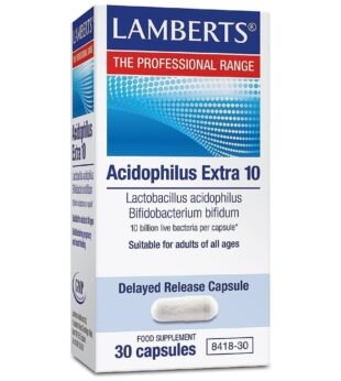 Acidophilus Extra 10 (10000 Milhões Por Cáps.) Lamberts