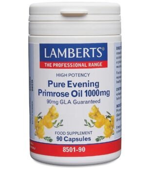 Pure Evening Primrose Oil 1000mg 90 Cápsulas Lamberts