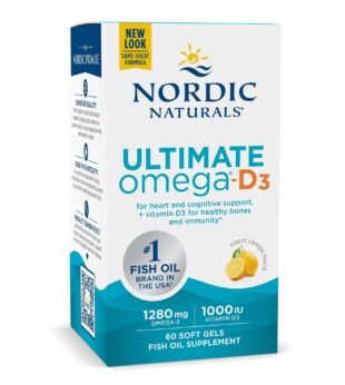 Ultimate Omega D3 120 Softgels Nordic Naturals