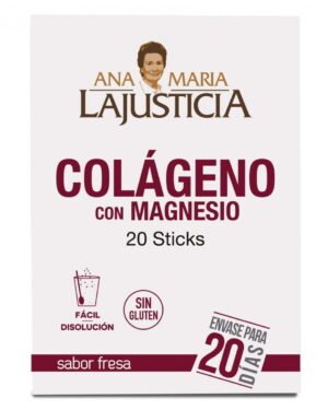 Colagénio Com Magnésio 20 Sticks Ana Maria La Justicia