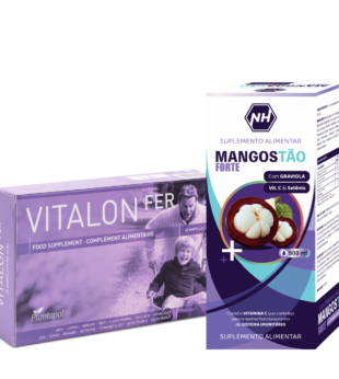 Pack Mangostão Forte + Vitalon Fer