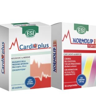 Pack Coração Forte (Normolip 5 Forte + Cardioplus) ESI