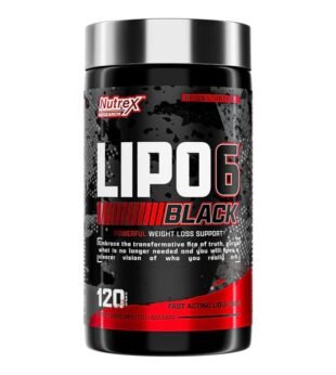 Lipo 6 Black 120 Cápsulas Nutrex