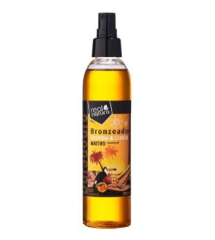 Óleo Bronzeador Urucum e Canela 200 Ml. Real Natura