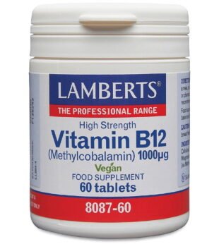 Vitamin B12 1000mcg 60 Comprimidos Lamberts