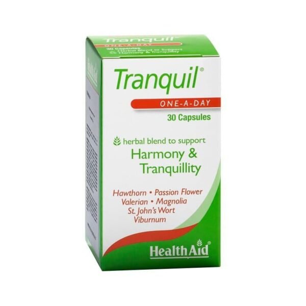 Tranquil 30 Cápsulas HealthAid