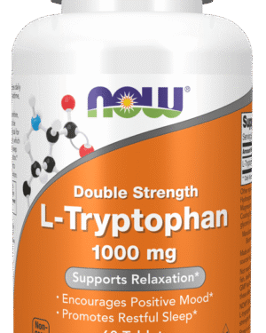 L-Tryptophan, Double Strength 1000 mg 60 Comprimidos Now