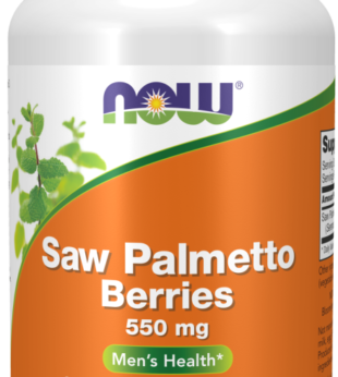 Saw Palmetto Berries 550 mg 100 Veg Capsules Now