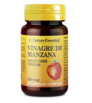 Vinagre de Maçã 500 mg 50 Cápsulas Nature Essential