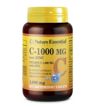 Vitamina C 1000 Mg+ Zinco 10 Mg 60 Comprimidos Nature essential