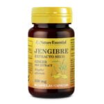 Gengibre extrato seco 150 mg 50 Cápsulas Nature essential terrapuraecoloja