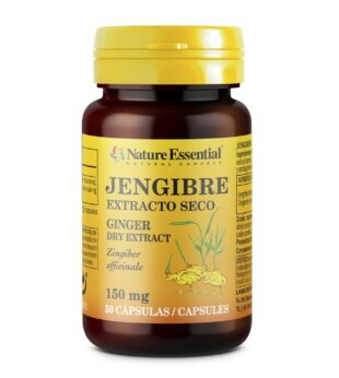 Gengibre Extrato Seco 150 mg 50 Cápsulas Nature Essential