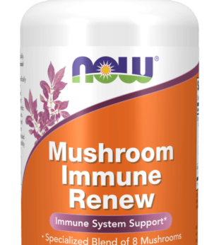 Mushrooms Immune Renew 90 Cápsulas Vegetais NOW