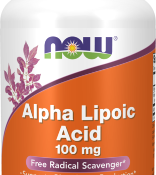 Alpha Lipoic Acid 100 mg 120 Cápsulas Now