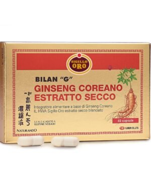 Ginseng Coreano 40 Cápsulas Ilhwa