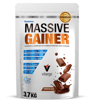 Massive Gainer Premium 3,7 Kg Chocolate Quamtrax