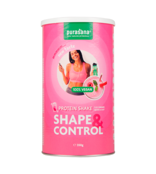 Shape & Control Vegan Morango – Framboesa 350g Purasana