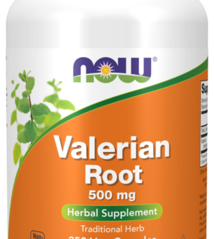 Valerian Root 500 mg 250 Cápsulas Now