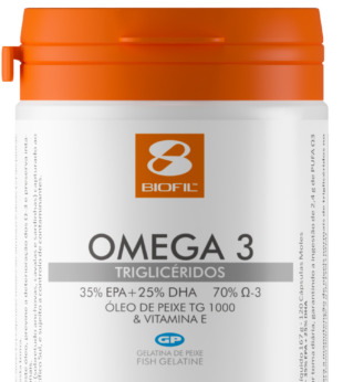 Omega 3 Tripla Ação 120 cápsulas Biofil