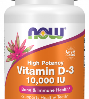 Vitamin D-3 10000 U.I. 240 Softgels Now