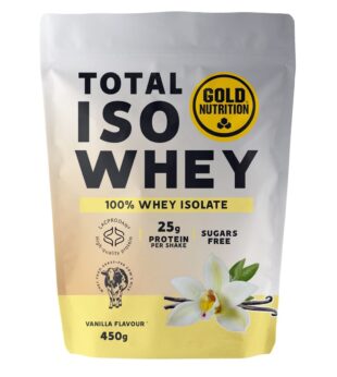 Total Iso Whey 450g Gold Nutrition – Baunilha