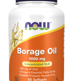 Borage Oil 1000 mg 100 Softgels Now