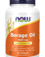 Borage Oil 1000 mg 100 Softgels Now