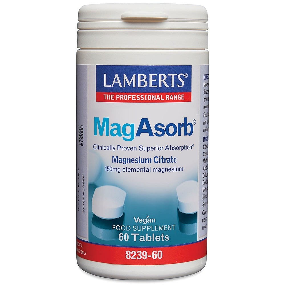 MagAsorb 60 Comprimidos Lamberts
