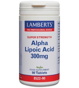 Alpha Lipoic Acid 300mg 90 Comprimidos Lamberts