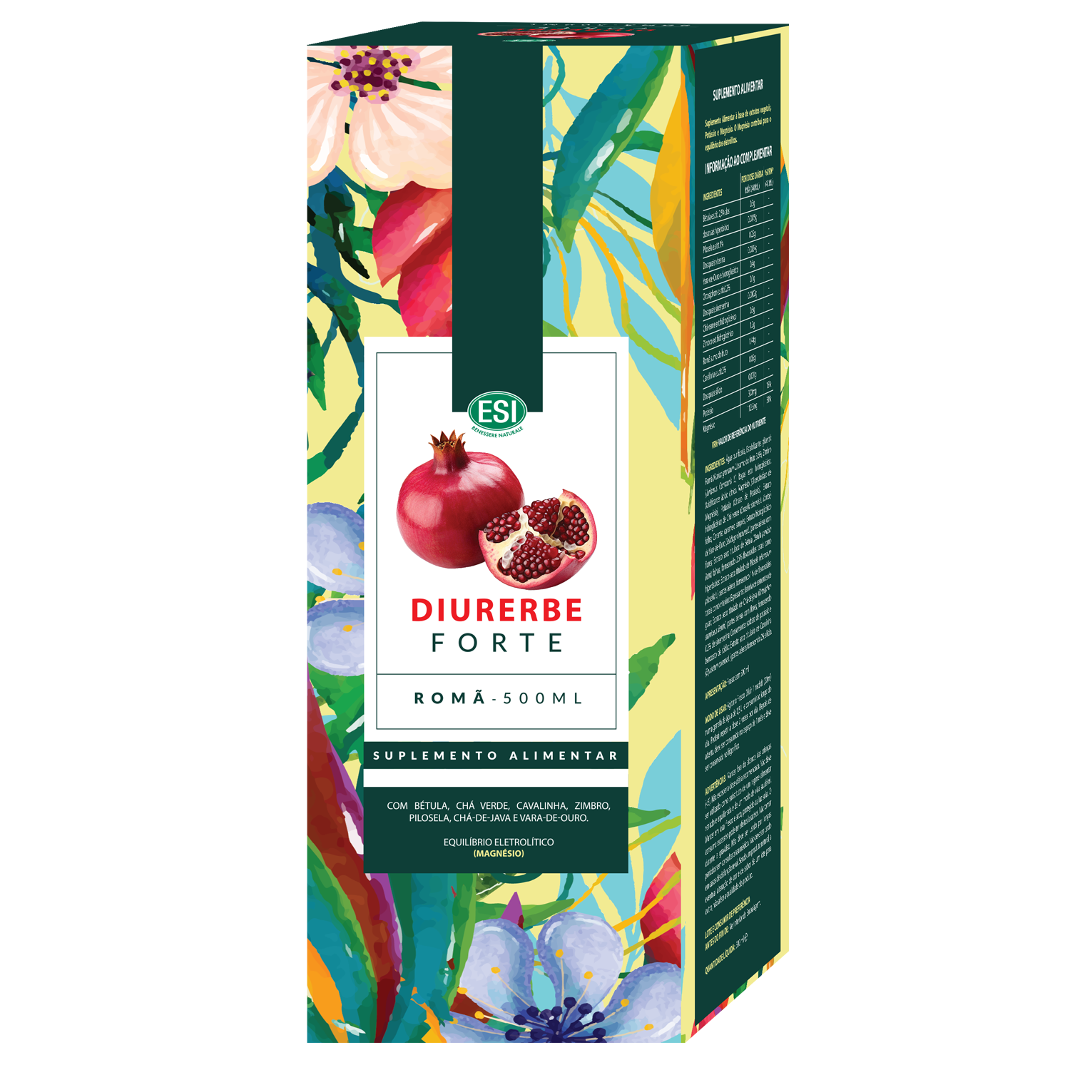 Diurerbe Forte 500 Ml. Romã ESI