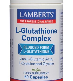 L-Glutathione Complex 60 Cápsulas Lamberts