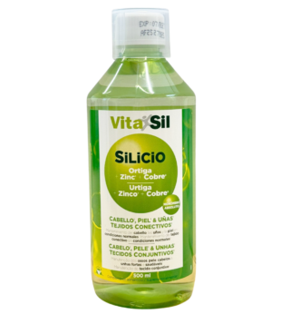 Silício Orgânico Bioactivado 500 Ml Vitasil