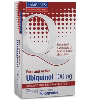 Ubiquinol 100mg 60 Cápsulas Lamberts