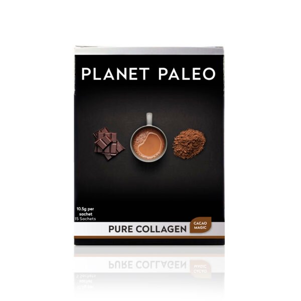 Colagénio Puro Cacao Magic 15 Saquetas Planet Paleo