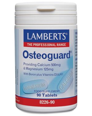 Osteoguard (Cálcio + Magnésio + Vit. D E K) 90 Comprimidos Lamberts