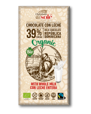Chocolate De Leite 100g Bio Solé