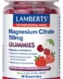 Magnesium Citrate 60 Gomas Lamberts
