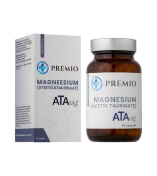 Magnésio Acetil Taurato (ATA Mg®) 60 Cápsulas Premio