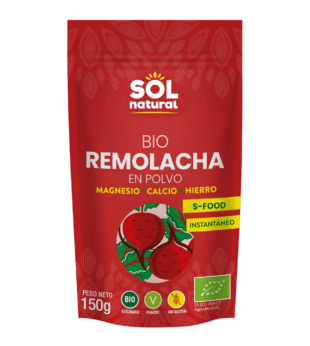 Beterraba Vermelha em Pó Bio 150g Sol Natural