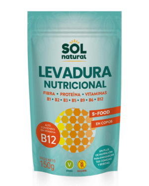 Levedura Nutricional Com Vitamina B-12 150g Sol Natural
