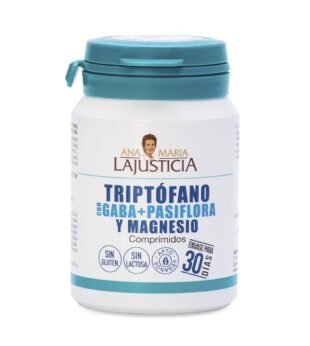 Triptofano com Gaba + Passiflora e Magnésio 60 Comprimidos Ana Maria La Justicia