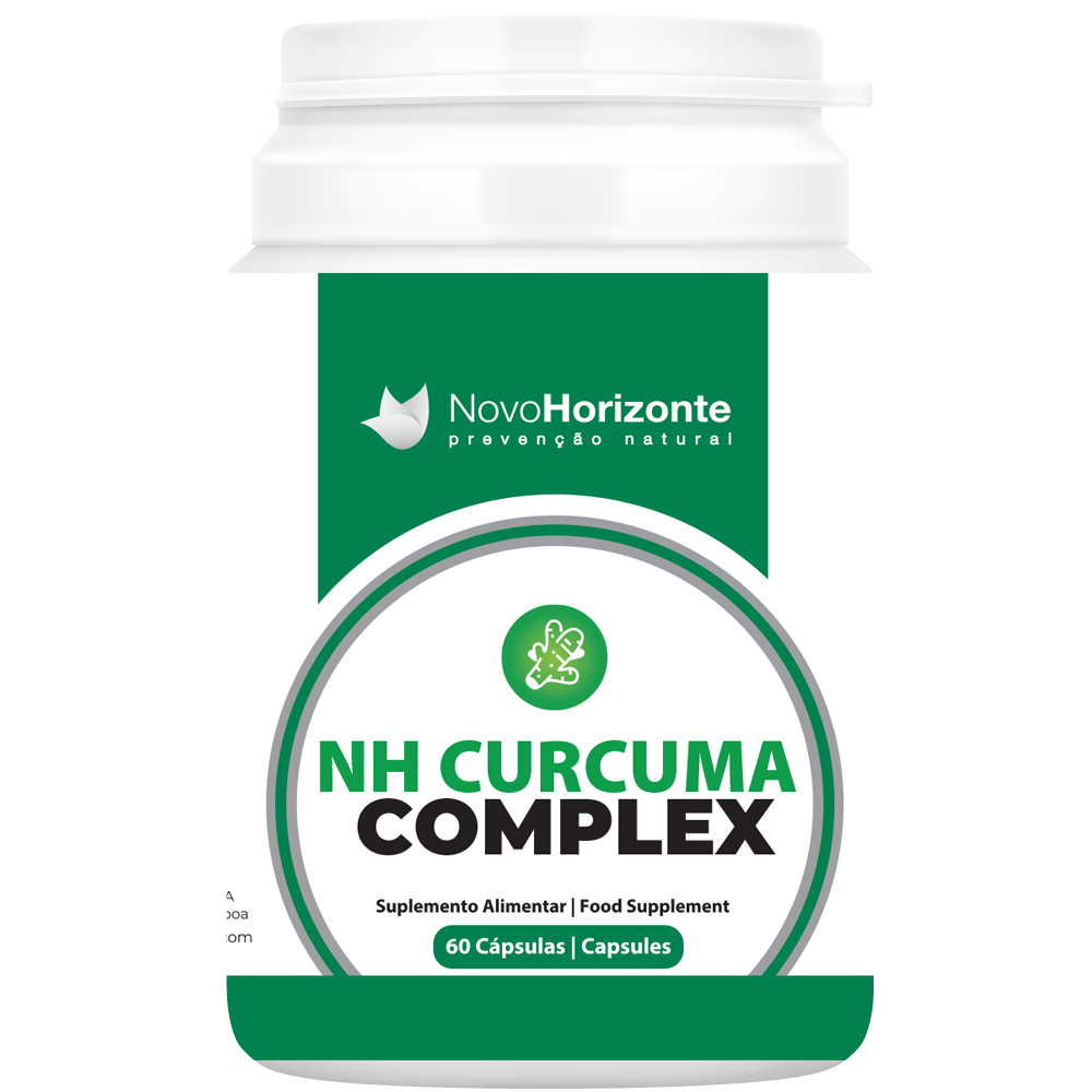 NH Curcuma Complex 60 Cápsulas Novo Horizonte