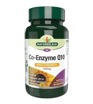 Co-Enzyme Q10 100mg 30 Cápsulas Natures Aid